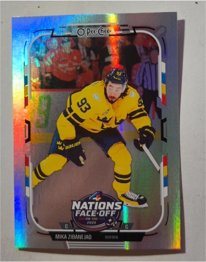 2025-26 O-Pee-Chee #536 Mika Zibanejad — front