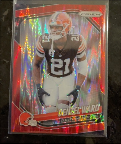 2025 Panini Prizm #21 Denzel Ward — front