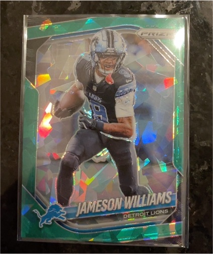2025 Panini Prizm #276 Jameson Williams — front