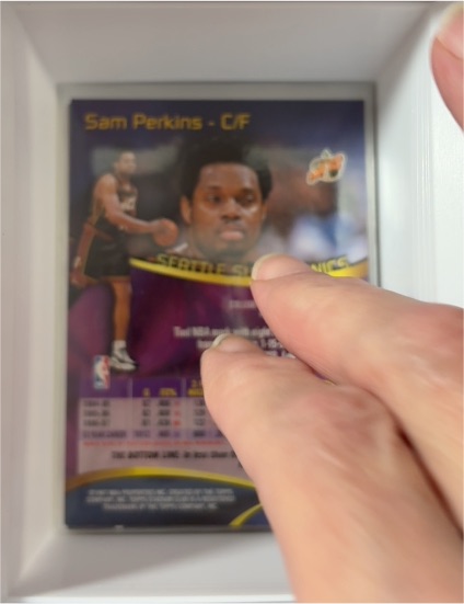 1993-94 Skybox Premium #12 Sam Perkins — front