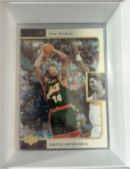 1995-96 Upper Deck SP #126 Sam Perkins — front