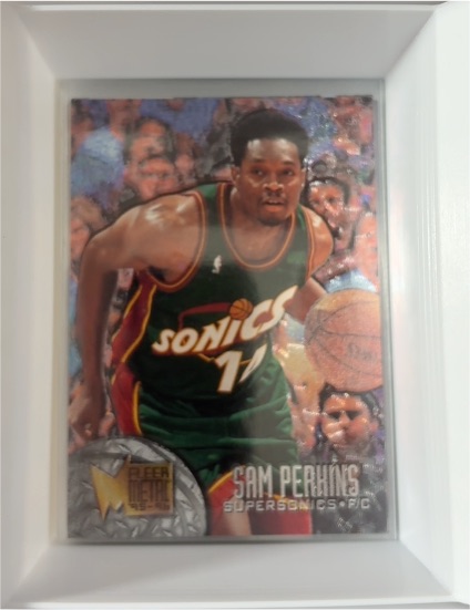 1995-96 Fleer Metal #194 Sam Perkins — front