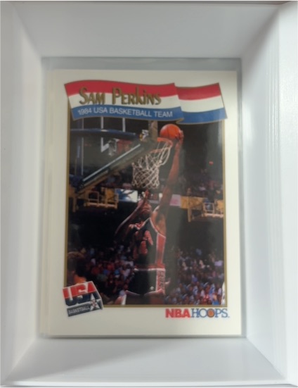1991-92 NBA Hoops #561 Sam Perkins — front