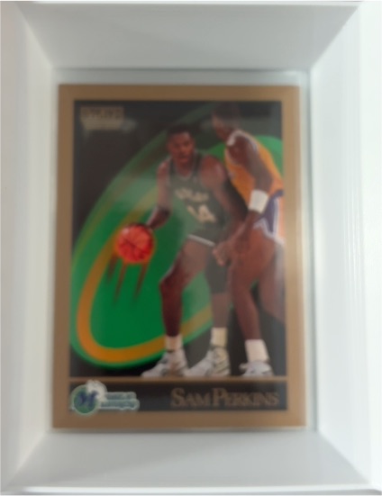 1990-91 Skybox #66 Sam Perkins — front