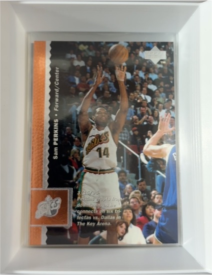 1996-97 Upper Deck #298 Sam Perkins — front