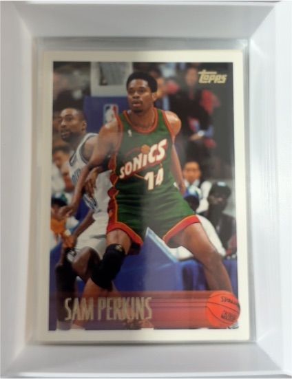 1996-97 Topps #29 Sam Perkins — front