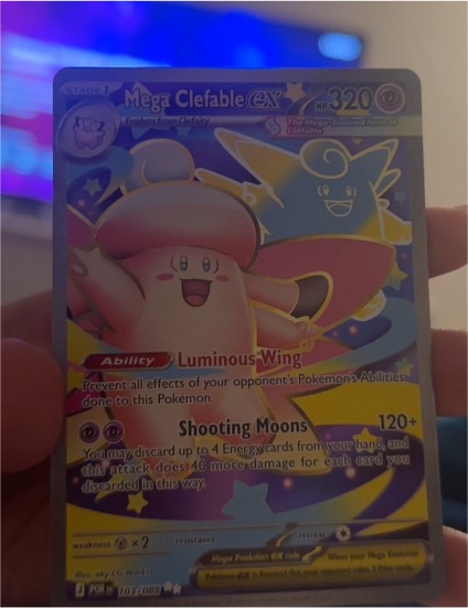 2023 Pokémon Perfect Order #103 Mega Clefable EX — front
