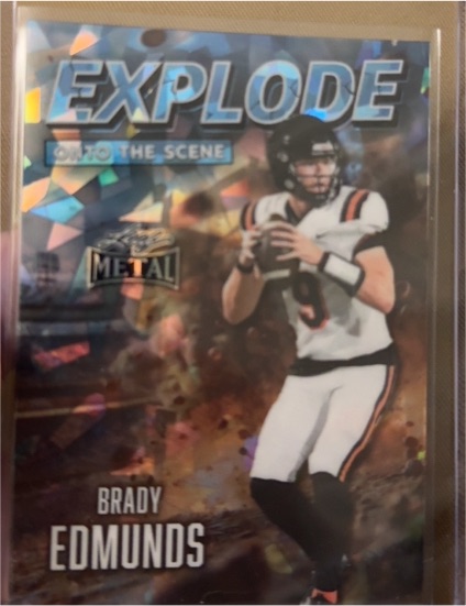 2025 Leaf Metal Explode Onto The Scene Brady Edmunds — front