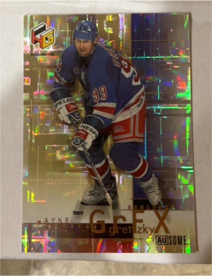1999-00 Upper Deck HoloGrFX #GG2-AU Wayne Gretzky — front