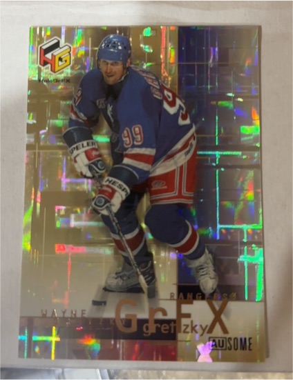 1999-00 Upper Deck HoloGrFX #GG7 Wayne Gretzky — front