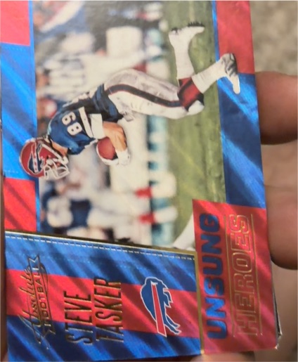 2017 Panini Absolute #4 Steve Tasker Unsung Heroes — front