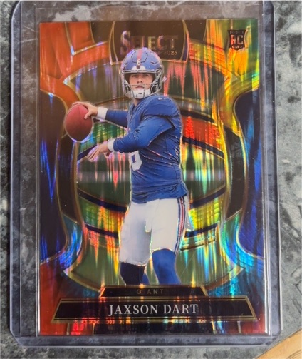 2025 Panini Select #93 Jaxson Dart — front