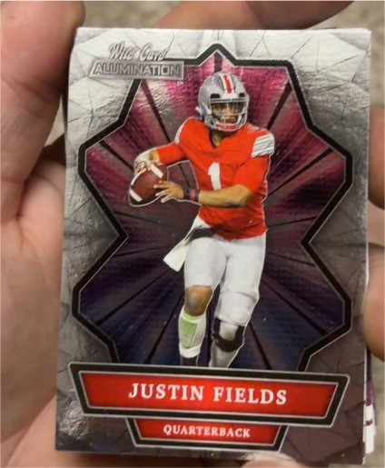 2021 Wild Card Alumination #ABC-2 Justin Fields — front