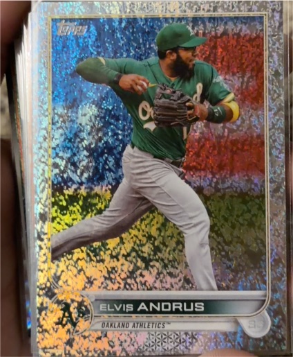 2022 Topps #520 Elvis Andrus — front