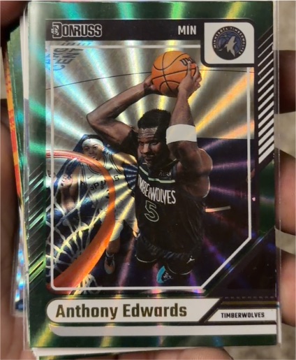 2024-25 Panini Donruss #165 Anthony Edwards — front