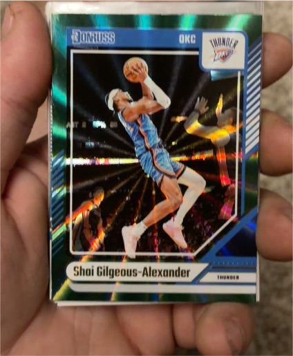 2024-25 Panini Donruss #123 Shai Gilgeous-Alexander — front