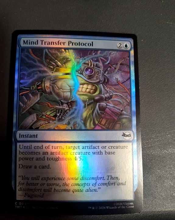 2026 Magic: The Gathering #45 Mind Transfer Protocol — front