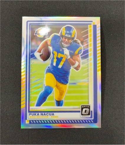 2025 Panini Donruss Optic #192 Puka Nacua — front