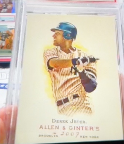2007 Topps Allen & Ginter's #150 Derek Jeter — front