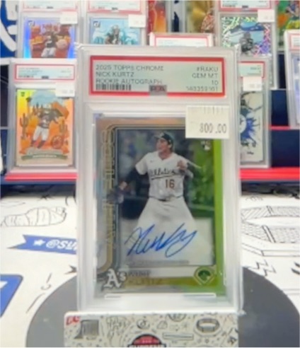 2025 Topps Chrome #FRK20 Nick Kurtz — front