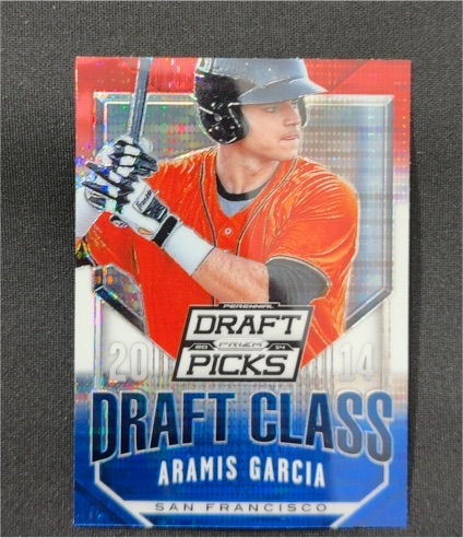 2014 Panini Prizm Perennial Draft Picks Draft Class #50 Aramis Garcia — front