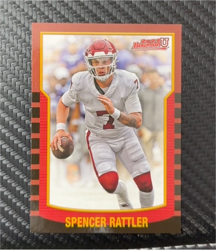 2021 Bowman University 2000 Bowman #2KB-11 Spencer Rattler — front