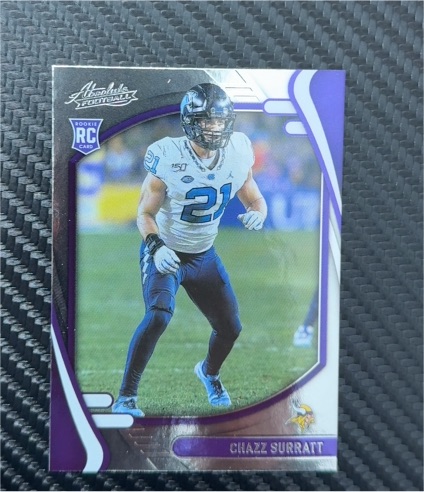 2021 Panini Absolute #163 Chazz Surratt — front