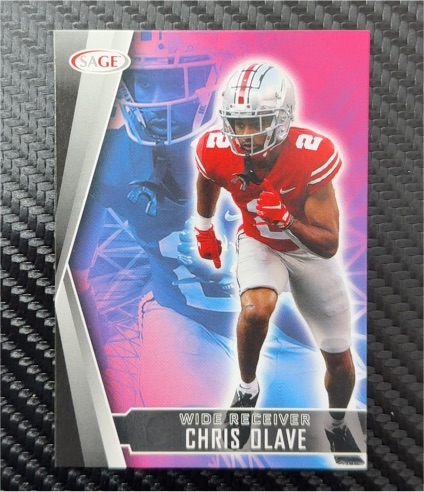 2022 Sage #8 Chris Olave — front