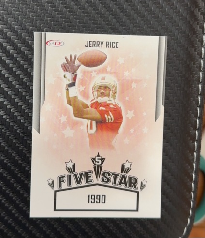 2023 SAGE Five-Star #FS-3 Jerry Rice — front