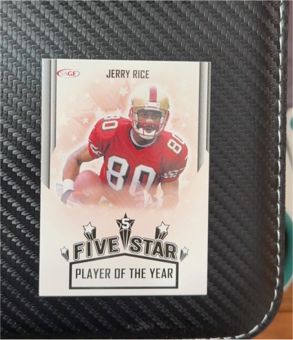 2023 SAGE Low Series Five-Star #FS-2 Jerry Rice — front