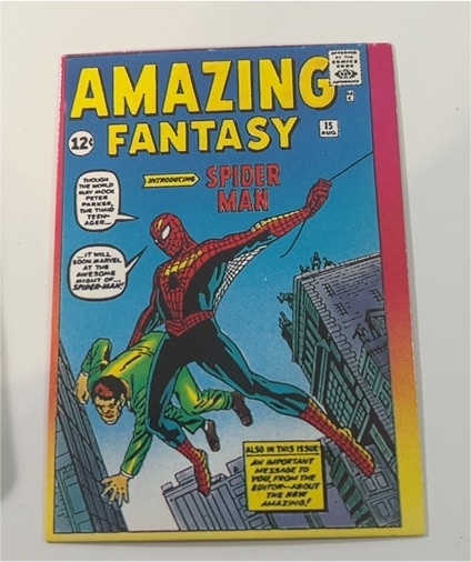 1992 Marvel Spider-Man II #1 Amazing Fantasy 15 — front