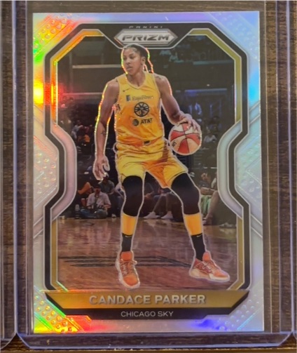 2021 Panini Prizm WNBA #76 Candace Parker — front