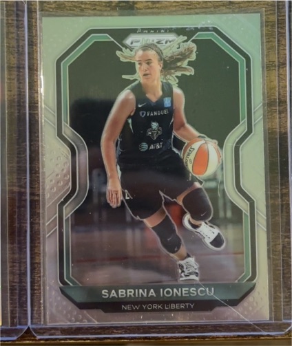 2021 Panini Prizm WNBA #39 Sabrina Ionescu — front