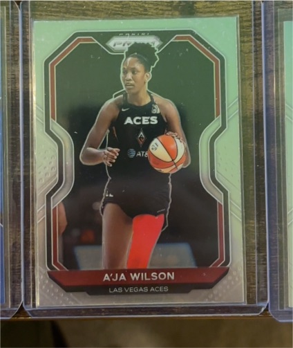 2021 Panini Prizm WNBA #13 A'ja Wilson — front