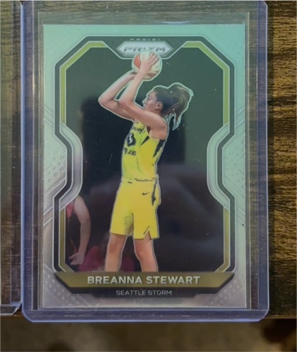 2021 Panini Prizm WNBA #85 Breanna Stewart — front