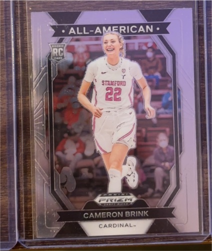 2024 Panini Prizm Draft Picks All-American #10 Cameron Brink — front