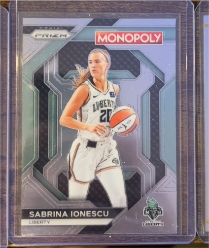 2024 Panini Prizm Monopoly WNBA #WNBA18 Sabrina Ionescu — front