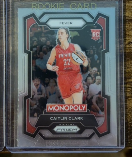 2024 Panini Prizm Monopoly #65 Caitlin Clark — front