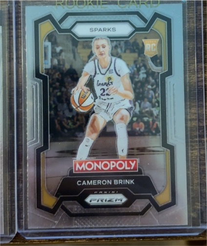 2024 Panini Prizm Monopoly WNBA #39 Cameron Brink — front