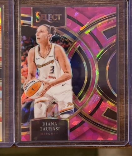 2024 Panini Select WNBA #188 Diana Taurasi Pink Ice Premier — front