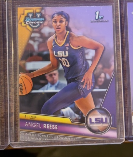 2024 Bowman Chrome U #49 Angel Reese — front