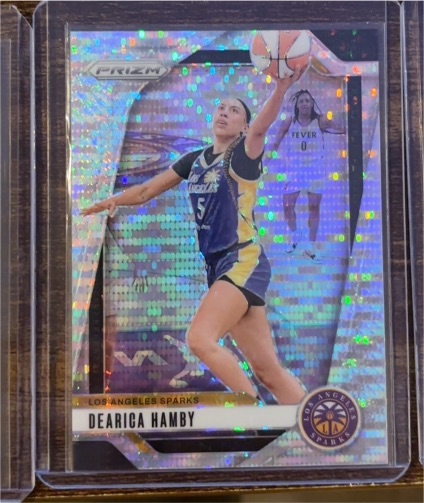 2024 Panini Prizm WNBA #19 Dearica Hamby — front