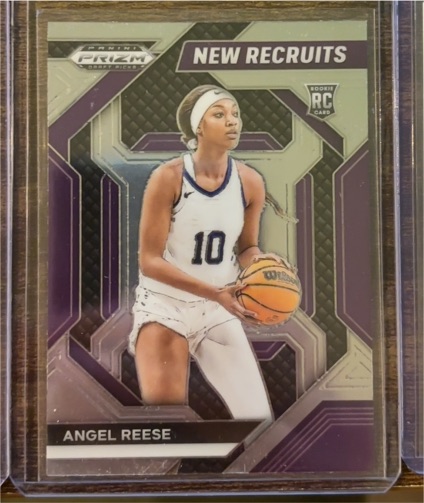 2024 Panini Prizm Draft Picks New Recruits #24 Angel Reese — front