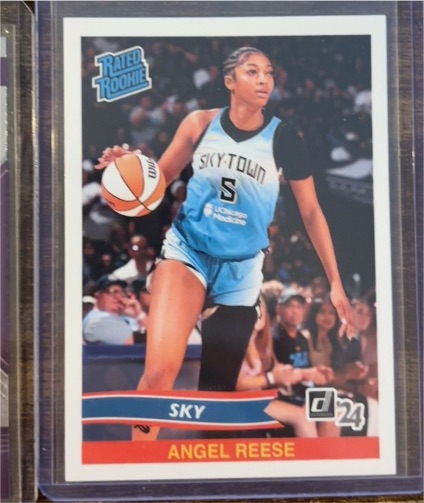 2024 Panini Instant WNBA Rated Rookie Retro #2 Angel Reese — front