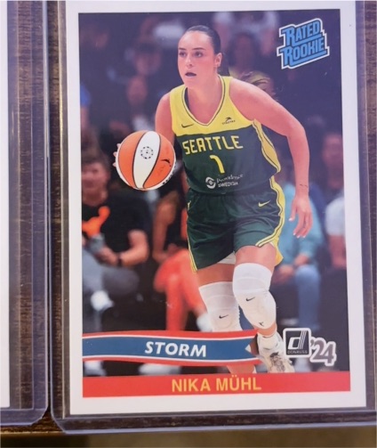 2024 Panini Instant Donruss Rated Rookie Retro #RRR-9 Nika Mühl — front