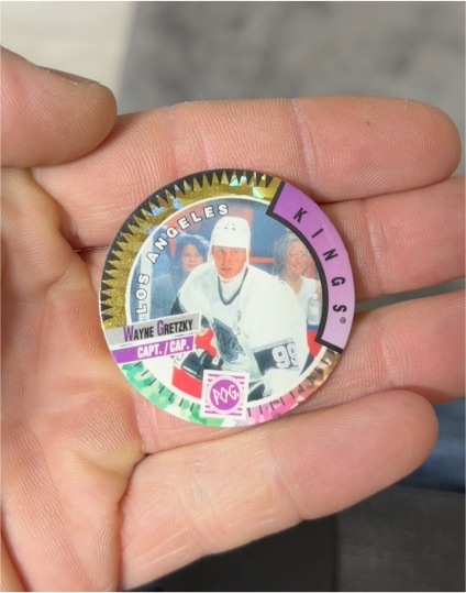 1994-95 Canada Games NHL POGS #126 Wayne Gretzky — front