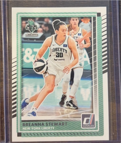 2025 Panini Donruss WNBA #63 Breanna Stewart — front