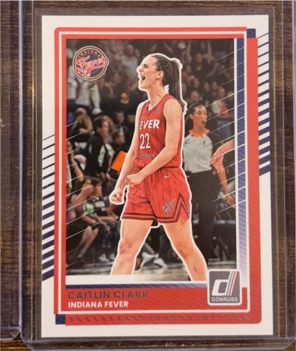 2025 Donruss WNBA #47 Caitlin Clark Indiana Fever — front