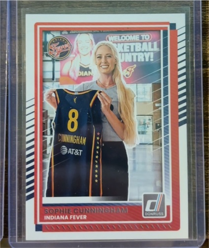 2025 Panini Donruss WNBA #24 Sophie Cunningham — front