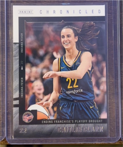2025 Panini Chronicled #14 Caitlin Clark Indiana Fever — front